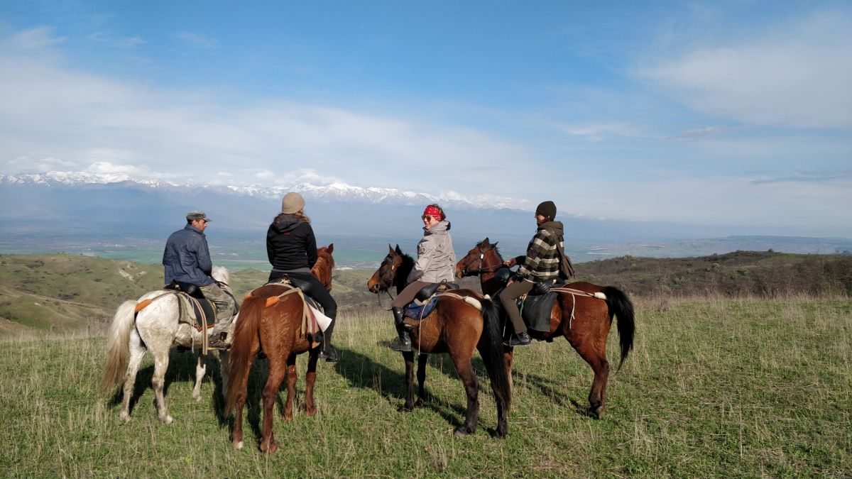    Weekend horseback riding trip to Vashlovani National Park